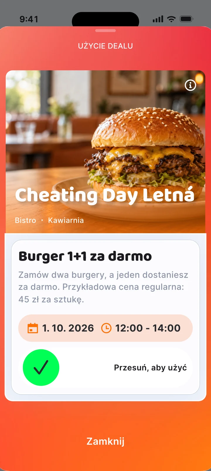 Gość przesuwa przy tobie