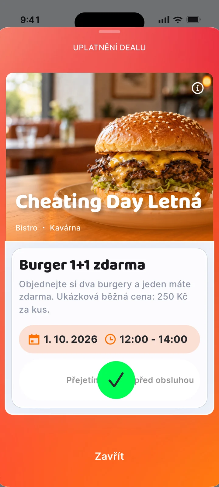 Host swipne před tebou