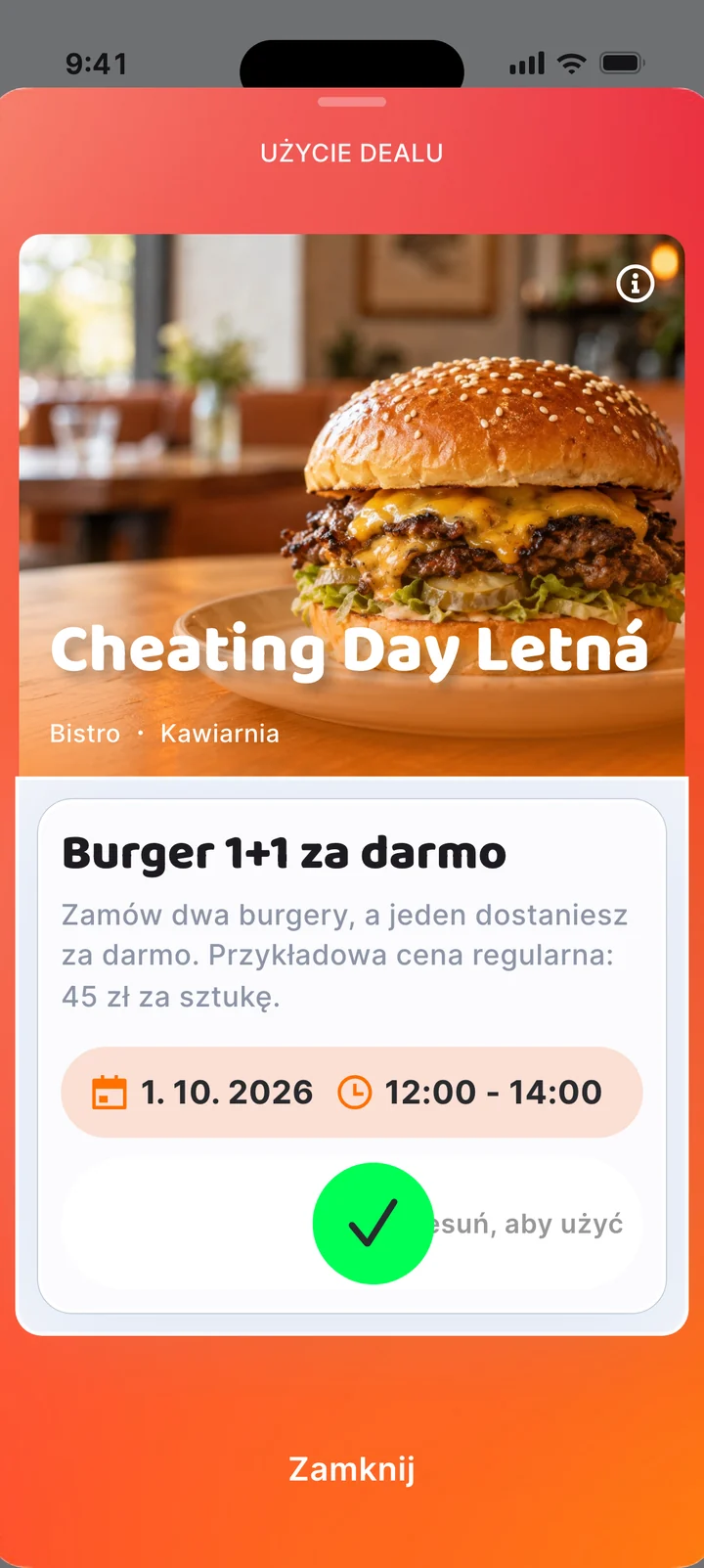 Gość przesuwa przy tobie
